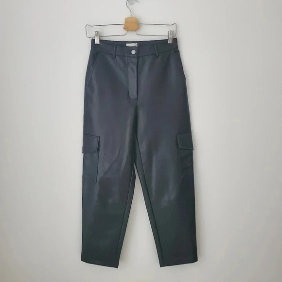 Wilfred Modern Cargo vegan leather Pant - Picture 2 of 13